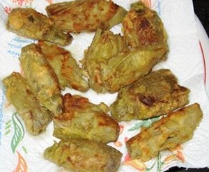 остуджуємо готові артишоки