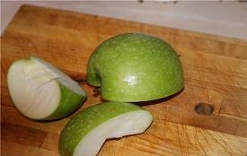 зелені яблука чистимо і режим