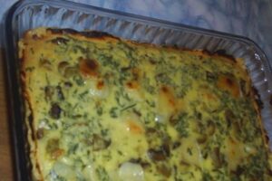 Грибний пиріг