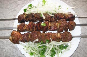 Готовий шашлик з баранини