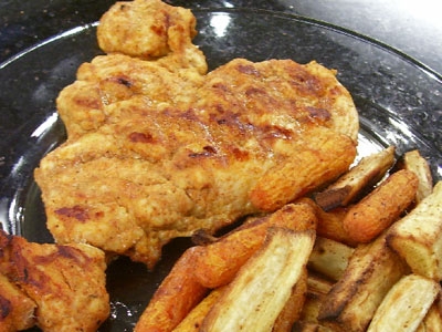 котлета з картоплею