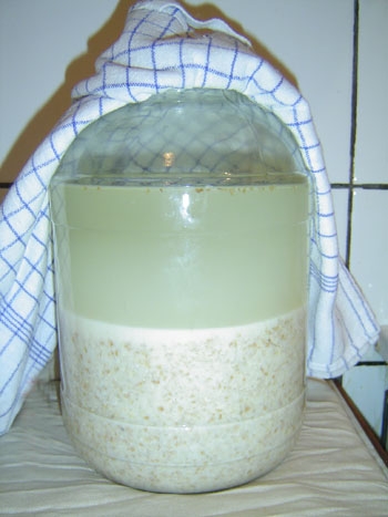 початок бродіння для киселю