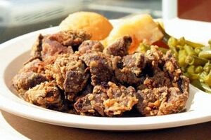 Печінка з часником