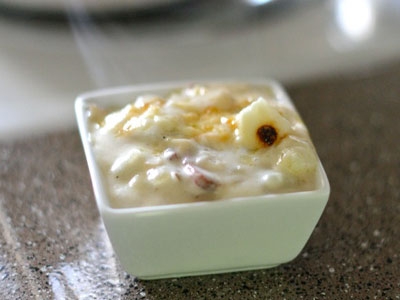 картопляна запіканка з беконом і сиром