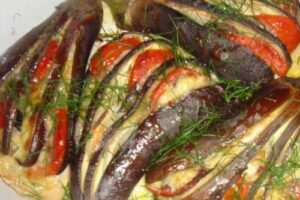 Баклажановые віяла