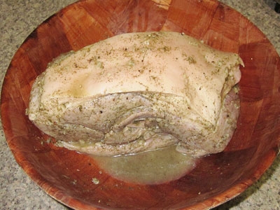 маринований свинячий окіст