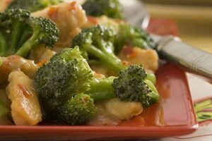 Курка з брокколі