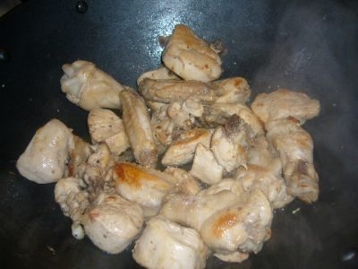 Курятина обжариватеся