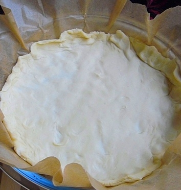 розподіляємо тісто