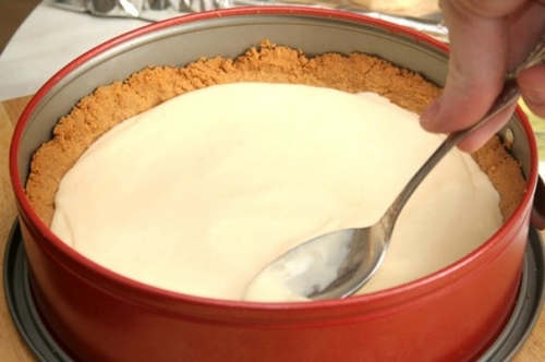 розподіляємо рівномірно начинку