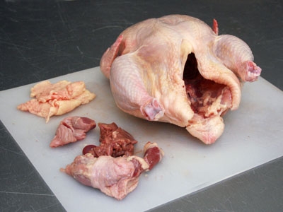 курка на дошці