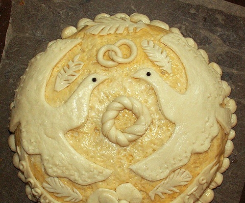 прикрашаємо коровай