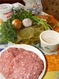 беремо продукти для фаршу