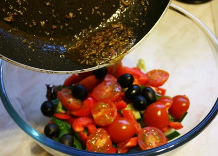 масло в солате