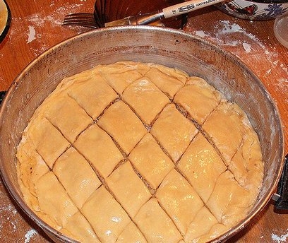 нарізаємо ромбики