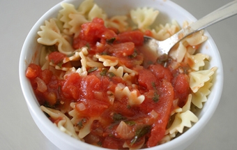 соус Маринара з макаронами