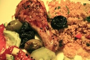 Курка з чорносливом