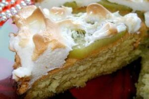 Пиріг "Ківі під снігом"