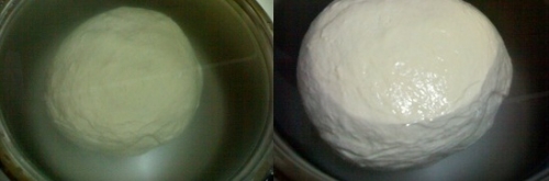 Топимо тісто і чекаємо спливання