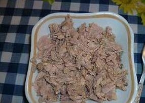 розм'якшуємо тунець
