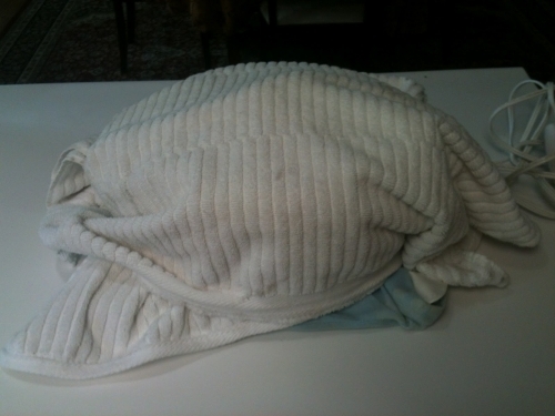 каструля в рушник