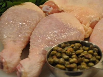 курка і каперси