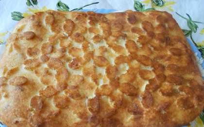 Готовий пшенный пиріг