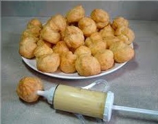 заповнюємо еклери кремом