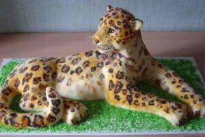 Медовий торт «Леопард»