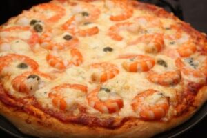 Піца по-італійськи з морепродуктів