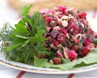 Готовий і оформлений вінегрет!