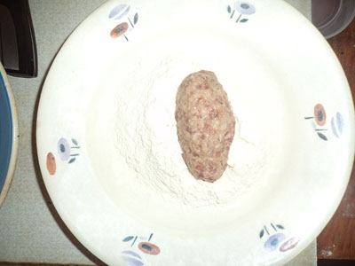 зраз в борошні