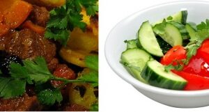 М&;ясо по-кубански з чорносливом