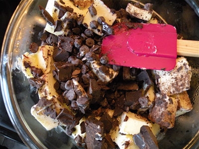 маса з шоколаду і масла