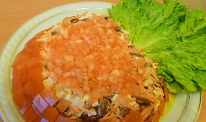 Оформлюємо салат