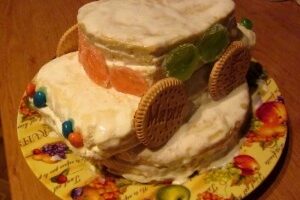 Дитячий торт «Машинка»