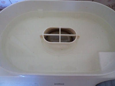 пароварка з водою