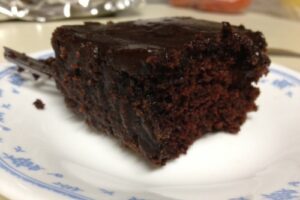 Швидкий шоколадний пиріг