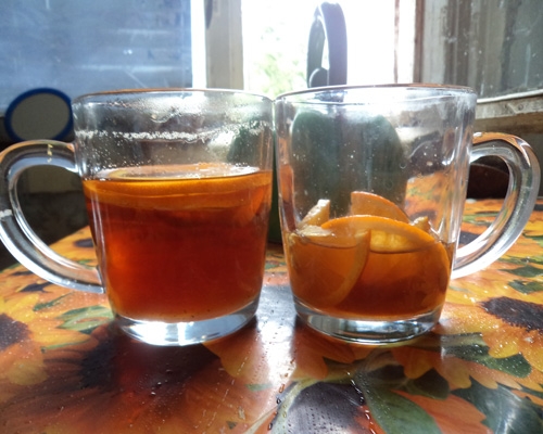 пів склянки чаю 