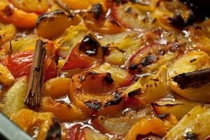 Запечені фрукти