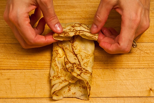 млинці з сиром і кумкватом