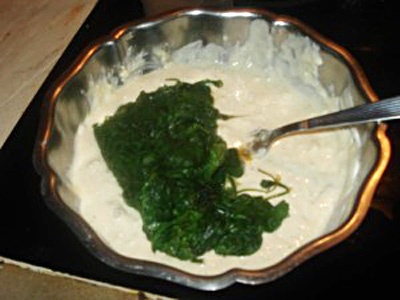 шпинатна маса